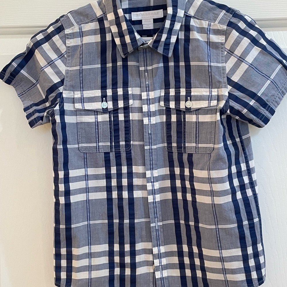 Burberry button down shirt